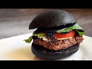 How to Make a Black Burger