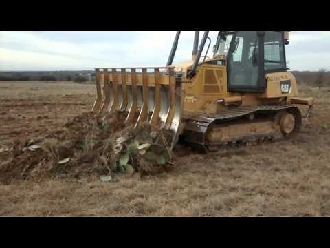 Using a brush rake on a D-6k (part 3)