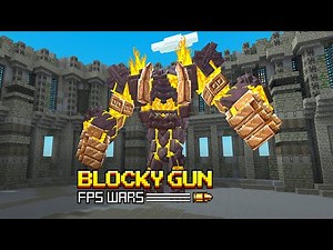 Blocky Gun FPS Wars Gameplay