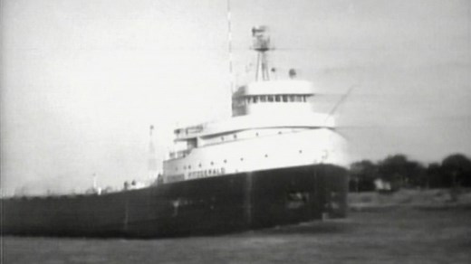 45th anniversary of S.S. Edmund Fitzgerald wreck: Watch Nightly News coverage from 1975