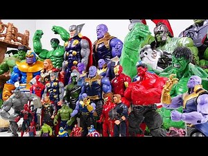 Avengers Action Figures Compilation (1 Hour) | Hulk, Spider-Man, Iron Man, Captain America, Thor
