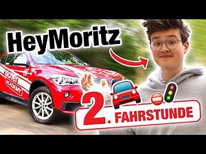 Second driving lesson with HeyMoritz *EXTREME ROUTE* 🥵 | Fischer Academy