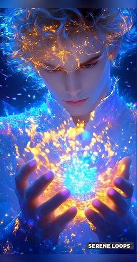 Soft Light Particles ✨ | Front-Facing Character Animation