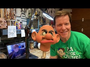 Episode 4! LIVE (and self-isolated!) in my shop adding details to my new character!