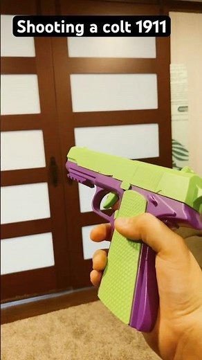 Shooting a colt 1911