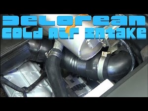 DeLorean Cold Air Intake Installation