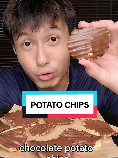 Homemade Chocolate Potato Chips Recipe
