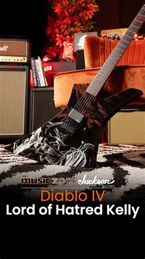First Look at the New Jackson Guitars Diablo IV Lord of Hatred Limited Edition Kelly!