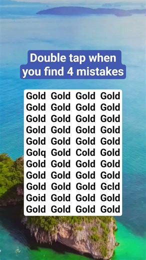 Find 3 mistakes only #find #search #brainteaser #puzzle