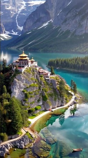 Hidden Mountain Monastery – The Most Peaceful Place on Earth! ⛰️✨