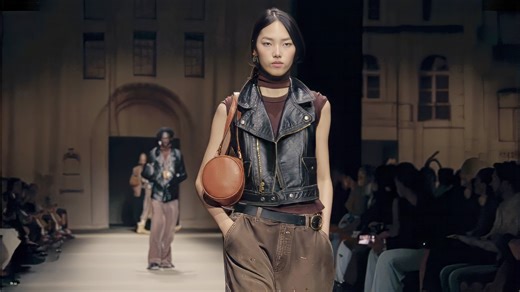 Coach Spring/Summer 2026 fashion show by Stuart Vevers at New York Fashion Week #Coach #Womenswear #CoachSS26 #NYFW #NewYorkFashionWeek #FashionFeed | Fashion Feed