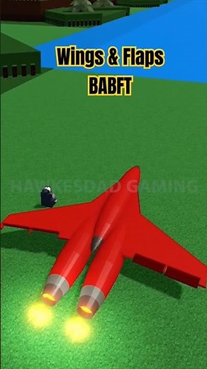 Roblox Build a Boat for Treasure Wings & Flaps for Fighter Jet by HawkesDad Gaming #roblox #babft