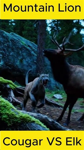 Mountain Lion | #cougars #elk