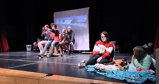 Quiet on the set! 🎭 Secondary school drama students gathered at Bear Creek Secondary School for this year’s National Theatre School of Canada’s DramaFest! This event gives students the opportunity to write, direct, and perform on stage, as well as receive valuable feedback from local artists! 3, 2, 1, ACTION! 🎬 | Simcoe County District School Board (SCDSB)