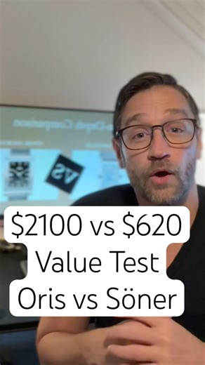 Value Test | Oris Rectangular vs Söner Amorous #sonerwatches #watches