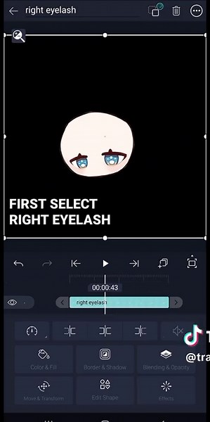 Tutorial Membuat Mata Berkedip di Alight Motion