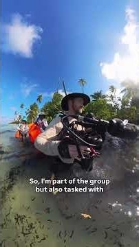 What does it actually look like to film a documentary on a desert island?