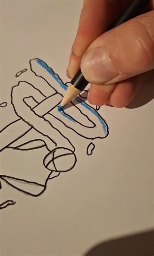 In a flow #art #drawing #flow #howtodraw #ytshorts #shorts #water