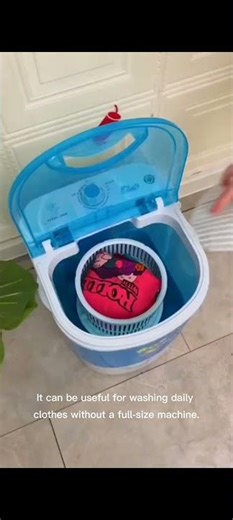 Compact Washing Machine for Small Spaces #washingmachine #compactdesign #usefulproducts #shorts