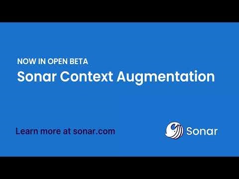 Sonar Context Augmentation: High-Quality AI Code Before the First Line