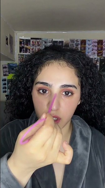 Trying to style my curly hair nicely