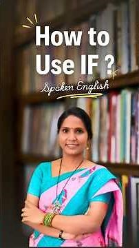 How to Use If ? Daily English | Spoken English for Beginners | #spokenenglish