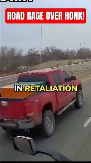 Trucker Gets Chased Over A Honk! 😨🤦‍♂️