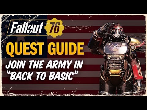 Fallout 76 Beginners Guide: Joining The Army