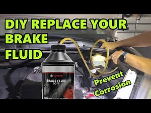 How to Flush Your Brake Fluid at Home (Step by Step DIY Guide) | 2016 Toyota Sienna
