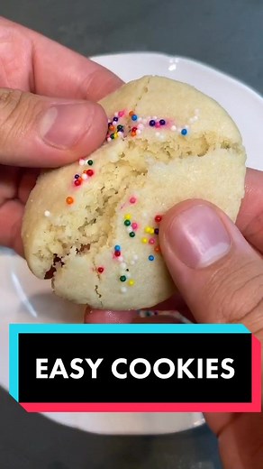 Easy 3-Ingredient Cookies Recipe