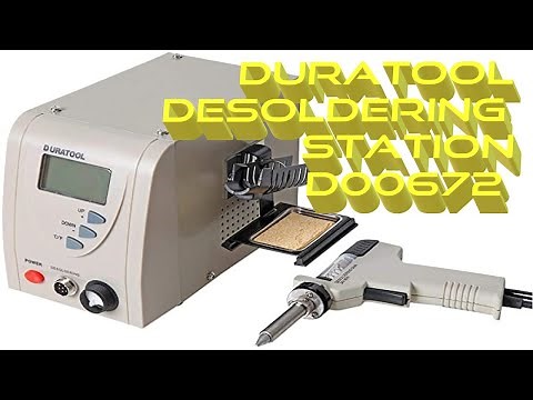 DURATOOL 80W Desoldering Station D00672 Review
