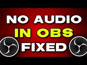 OBS Studio: No Desktop Audio Fix - No Game Sound & Music | 2025