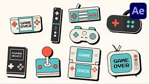 Videohive Game Console Element | After Effects - 53264341 AEdownload.com