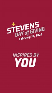 Your gift supports students who follow in your footsteps. Inspire them on Stevens Day of Giving. | Stevens Institute of Technology