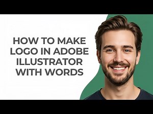 How to Make Logo In Adobe Illustrator with Words - GUIDE!