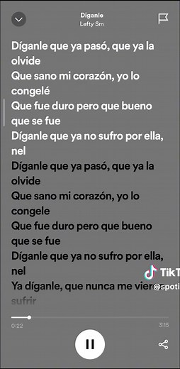 Diganle a Ella: Canción Completa de Lefty SM