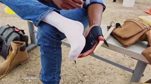 Copper Fit Arch Relief Plus TV Spot, 'Form Fit to Your Feet: Free Sports Socks'