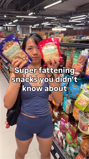 Chin Nian Kang on Instagram: "Save this for your next snack run🔻 1. Nuts. Very nutritious, but also very fattening. Good fats btw, monounsaturated fat that’s apparently good for your heart. Easy to store & carry around, also extremely easy to overeat without realising. Nuts are hardy snacks that can survive any weather. If you’re someone who struggles to gain weight because of a small appetite, nuts are one of the healthiest ways to get your calories in. In terms of fattiness: Macadamia > cashe