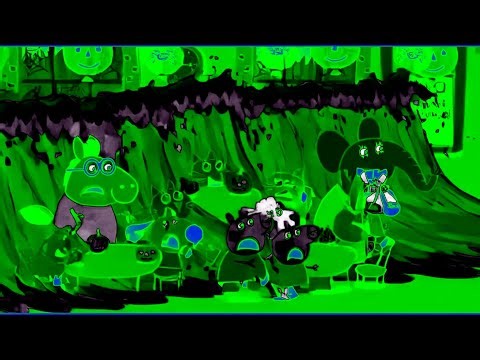 Peppa Pig effects , Running Away From Tsunami Waves! Sponsored By: Gamavision Csupo Effects