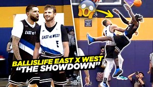 We put the best streetballers against each other things got crazy! Ballislife East X West "The Showdown" Turned Into an all out WAR | Ballislife