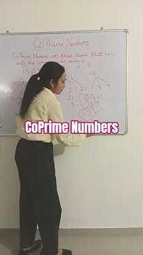 #इतना आसान तरीका Co Prime Numbers निकालने का 😎😎👍👌#easy way to find CoPrime numbers#Co-Prime Numbers