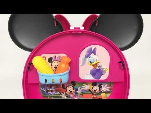 Disney Minnie Mouse Friends Kitchen Set Satisfying with Unboxing Compilation Toys ASMR #788
