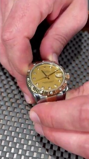 Rolex Datejust Midsize 31 Steel Yellow Gold Diamond Ladies Watch 68273 Review | SwissWatchExpo