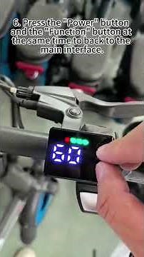 ASKGO ebike: How to remove the speed limit