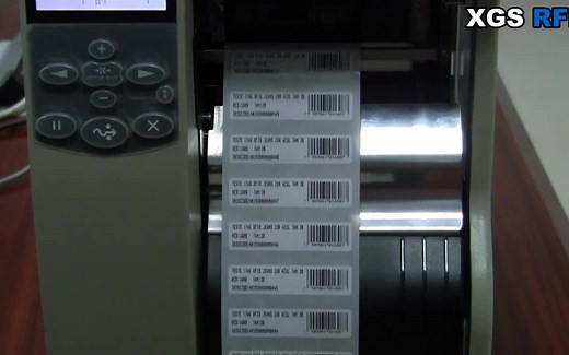 RFID电子标签打印写码测试