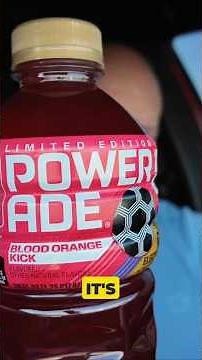 Powerade Blood Orange Kick Review