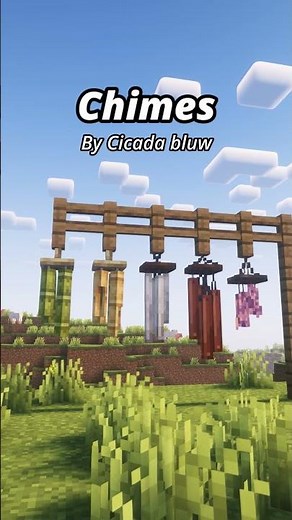 [Minecraft] Chimes by Cicadabluw - mod showcase #minecraft