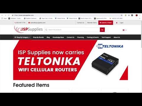 Teltonika 4G Modem First Time Setup Howto