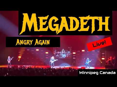 🔥 Megadeth – “Angry Again” | Live in Winnipeg (2026 Farewell Tour) 🔥