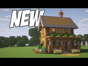Easy Starter House Tutorial : Minecraft 1.21